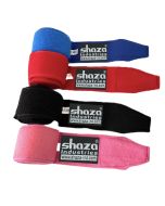 Shaza Boxing Hand Wrist boxing kickboxing 100% Cotton hook & Loop style