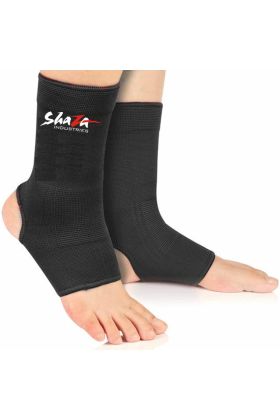 Shaza Ankle Support Protection Foot Brace Equipment Karate Sanda Taekwondo Muay Thai Instep Shin Guard