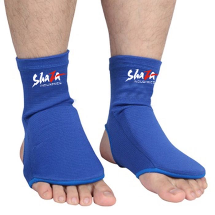SHAZA PRO BOXING  MUAY THAI BOXING MMA ANKLE SUPPORT GUARD PADDED 