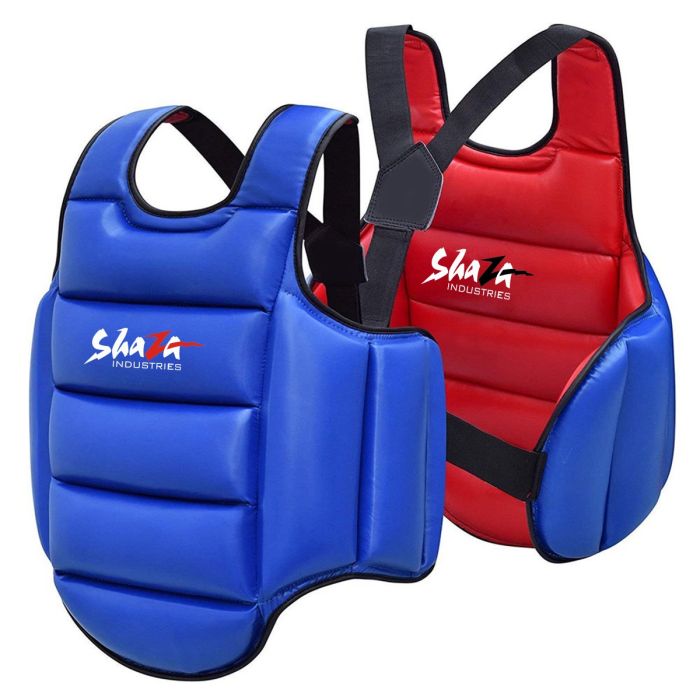 Shaza Chest Protector Reversable Blue/Red SI-8014