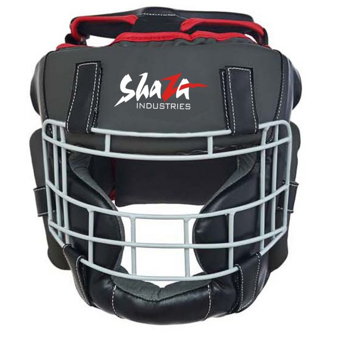 Shaza Head Guard iron gril face protection SI-4004 .jpg shaza; industries;; shaza; ind;; shaza-ind;; shaza-ind.com;; info@shaza-ind.com;; shaza; industries;; MMA;; Boxing;; Grappling; Dummy;; Boxing; Gloves; Head; Guard; Focus; Pad; Shorts; Jiu; Jitsu; ui