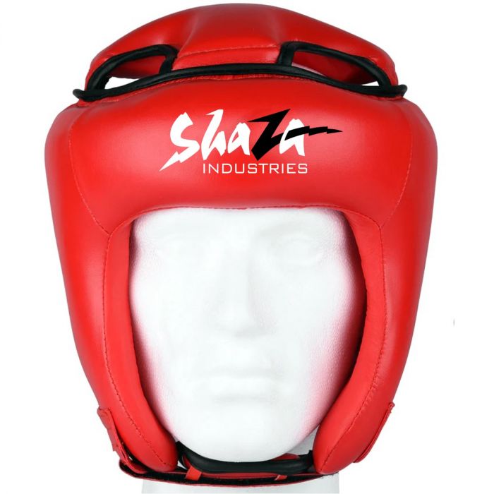 Shaza Head Guard open face SI-4015.jpg shaza; industries;; shaza; ind;; shaza-ind;; shaza-ind.com;; info@shaza-ind.com;; shaza; industries;; MMA;; Boxing;; Grappling; Dummy;; Boxing; Gloves; Head; Guard; Focus; Pad; Shorts; Jiu; Jitsu; uiform; Fitness; Gl