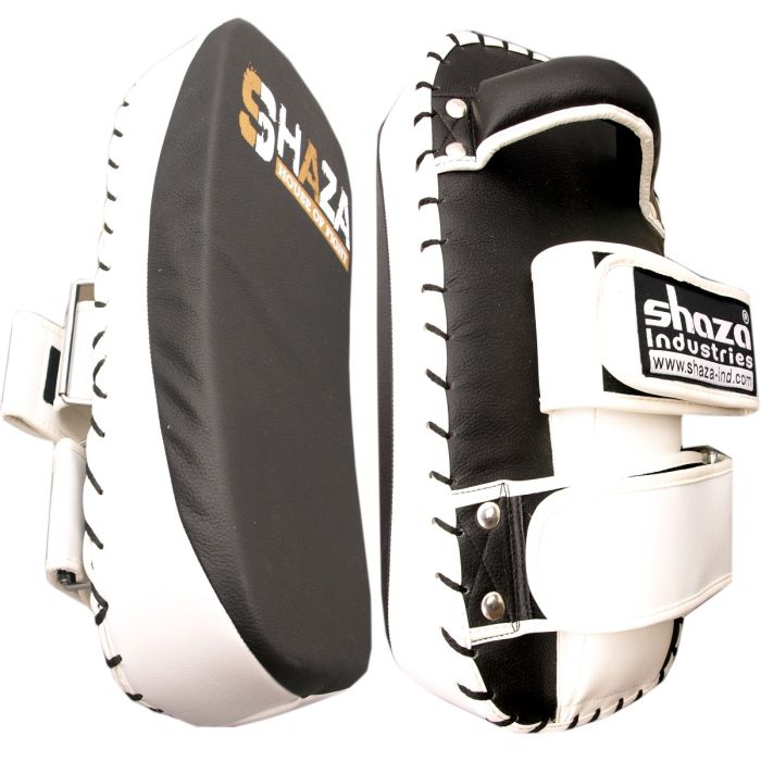 Shaza Curved Extra padding Kick Pad Muay Thai Boxing Kick Boxing MMA Taekwondo Karate SI-6004