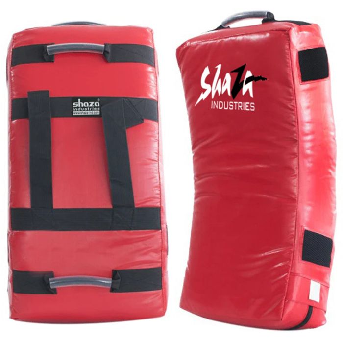 Shaza Kick Shield Curved Vinyl Mitt Muay Thai Boxing Kickboxing MMA Punching Bag Taekwondo Karate-SI-6019