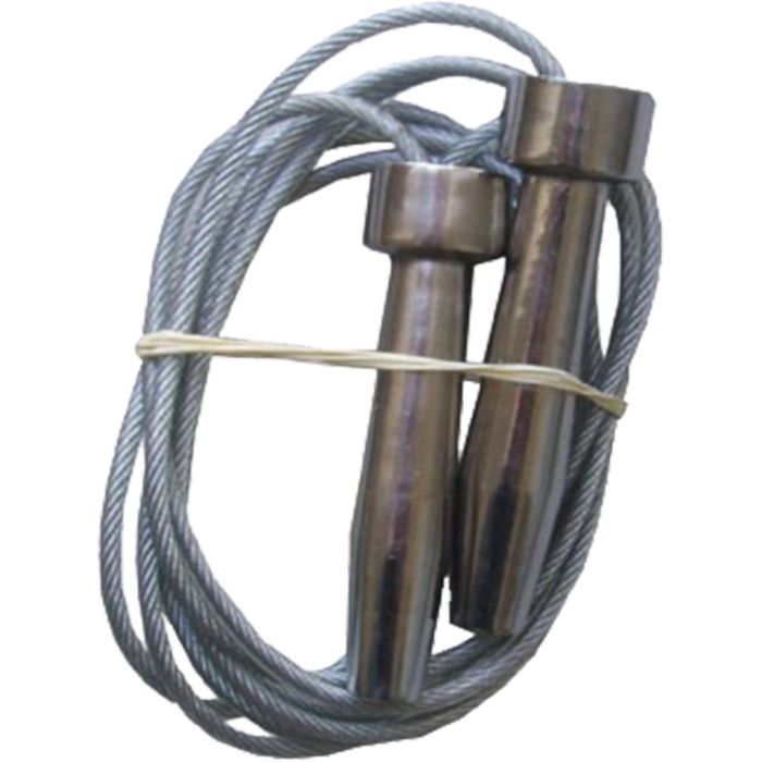 Fitness Skipping Rope Wire with Heavy Weighted Steel Handles SI-3105