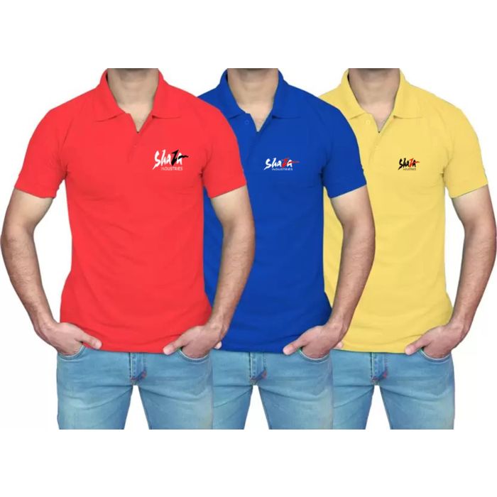 Shaza Men Polo-Shirts cotton half Slvees